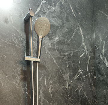 douche à l'italienne design